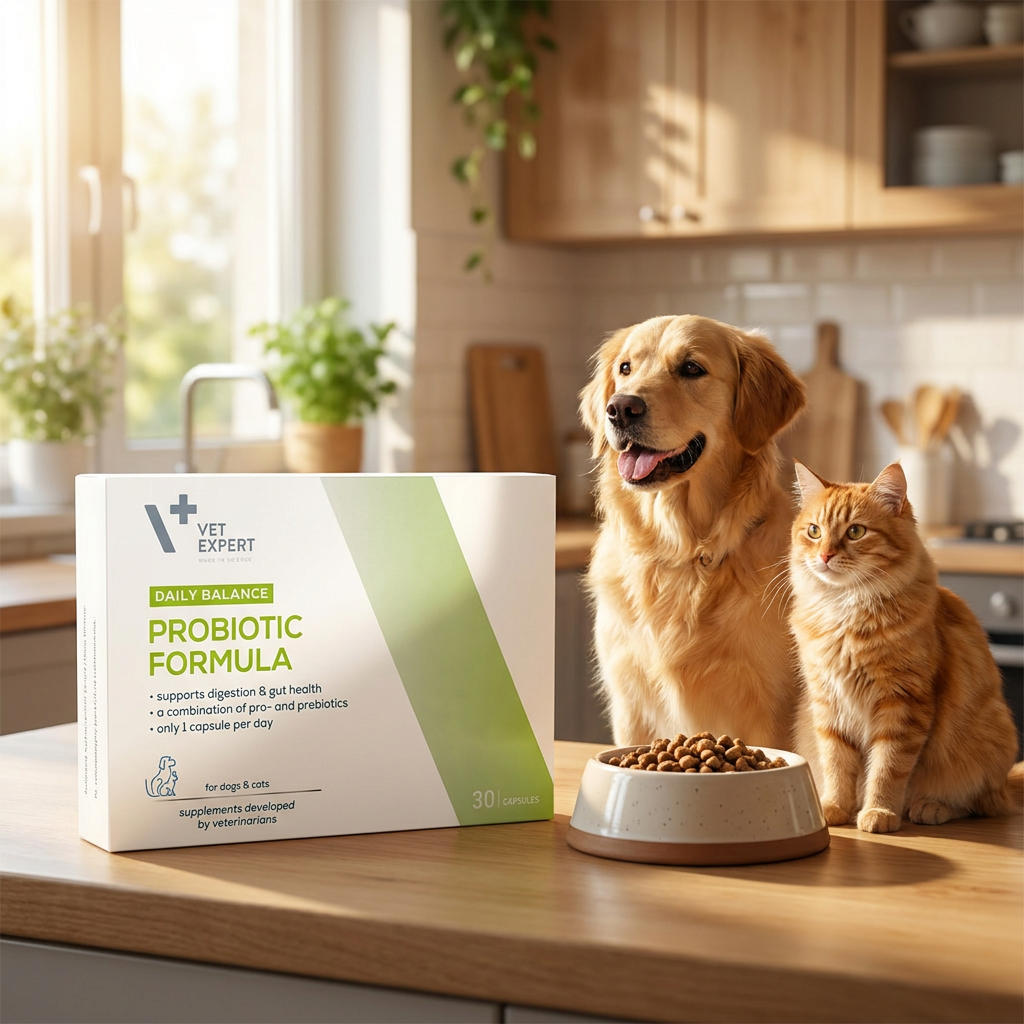 Vet Expert ProBiotic Formula probiotyk dla psa i kota na trawienie – 30 kapsułek