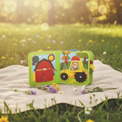 Edukacyjna książeczka Montessori