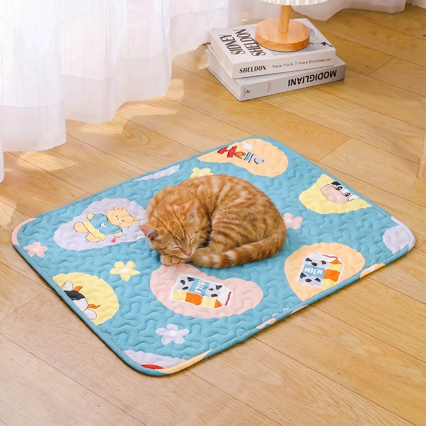 niebieska krowa mleczna, XL-70x50cm — hero (niebieska krowa mleczna, XL-70x50cm)