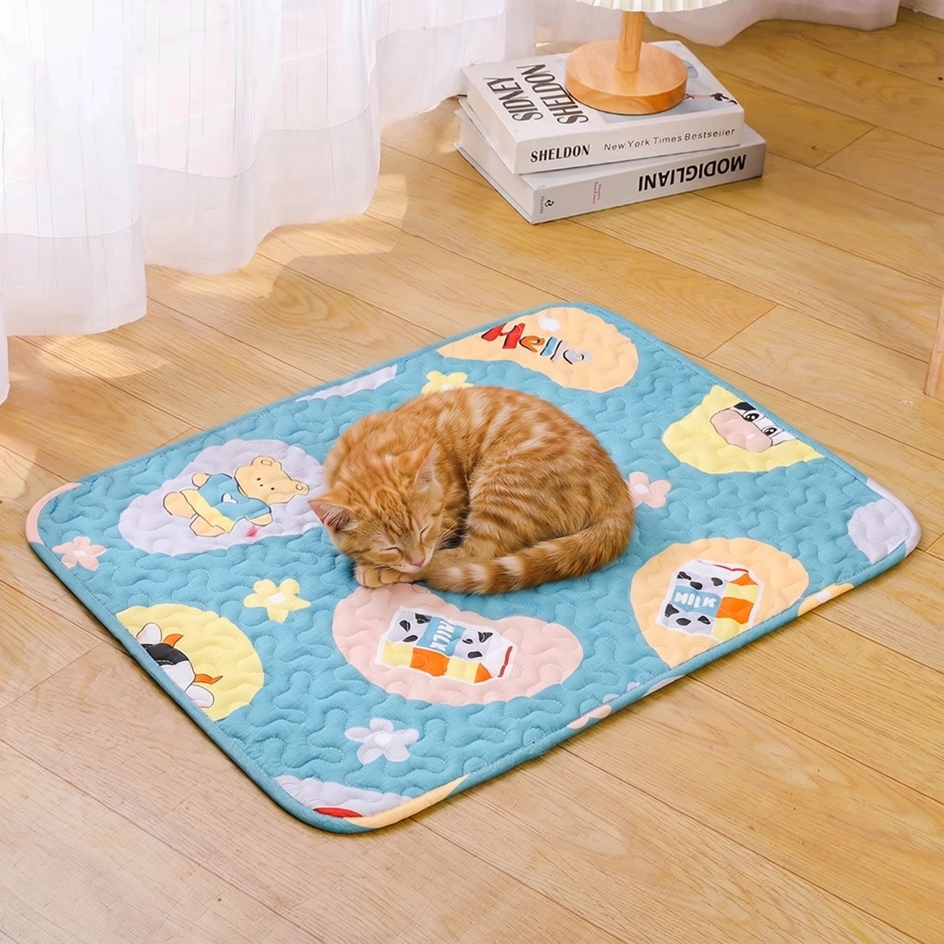 niebieska krowa mleczna, XL-70x50cm — hero (niebieska krowa mleczna, XL-70x50cm)