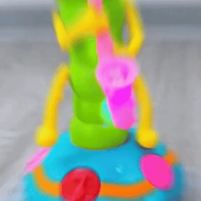 Rytmiczna Gąsienica: Światło i Dźwięk