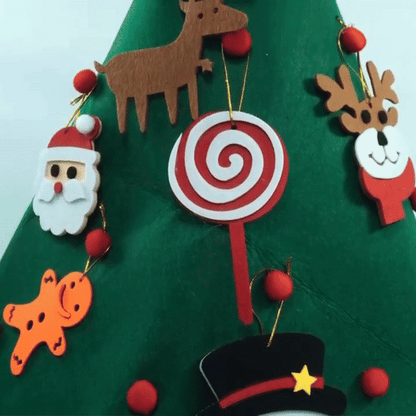 Rodzinna Choinka Kreatywności Montessori Christmas Tree